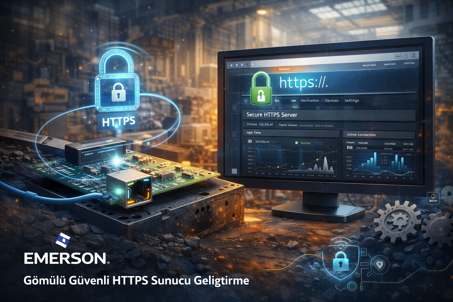 Emerson Gömülü Güvenli HTTPS Sunucu Geliştirme